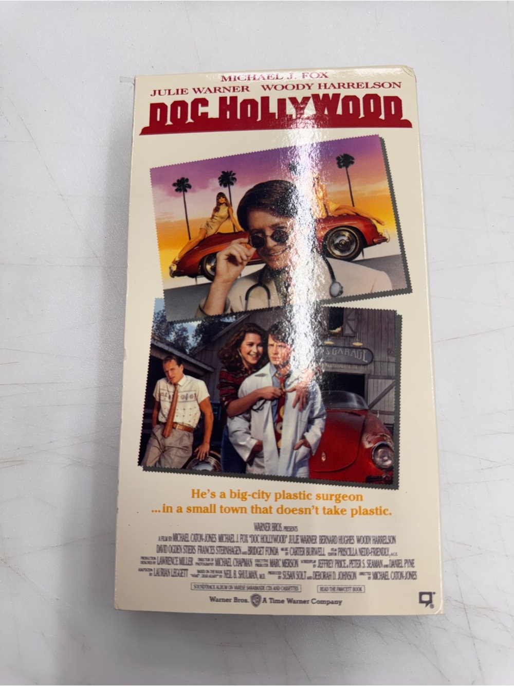 Doc Hollywood (1991) VHS - Michael J. Fox, Woody Harrelson - Untested
